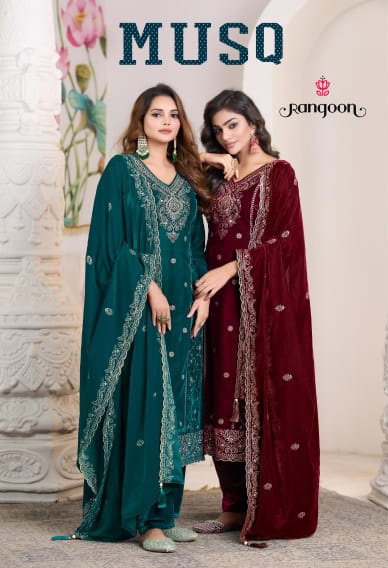 Musq By Rangoon Ladies Kurti With Bottom Dupatta Wholesale Market In Surat